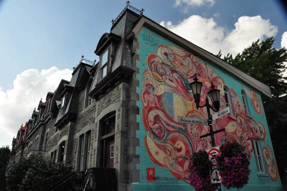 Muita arte pelas ruas de Montreal, no Canadá